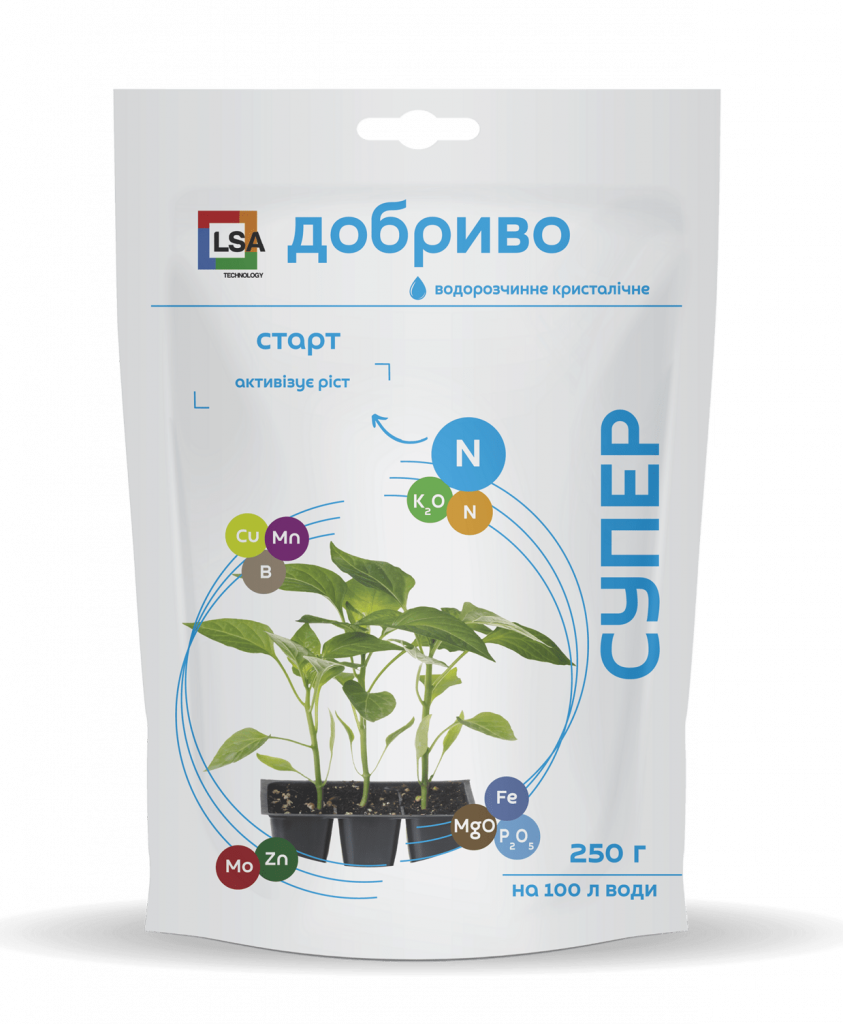 start_3D Старт. Супер Добриво водорозчинне кристалічне